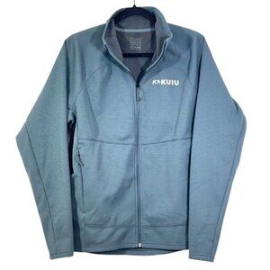 Kuiu Peloton 240 Hunting Full Zip Jacket Gray Medium Pre-Loved